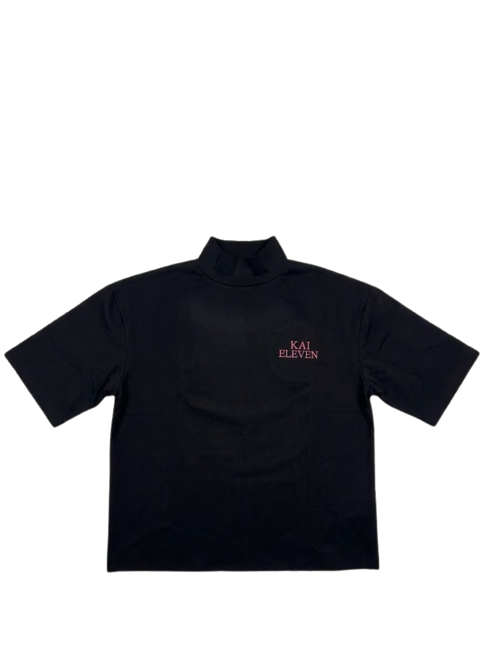 Kai Eleven Black Turtle Neck T-Shirt