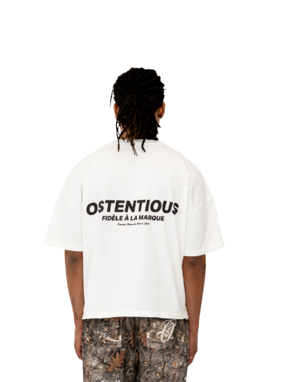 Ostentious Loyal White T-Shirt