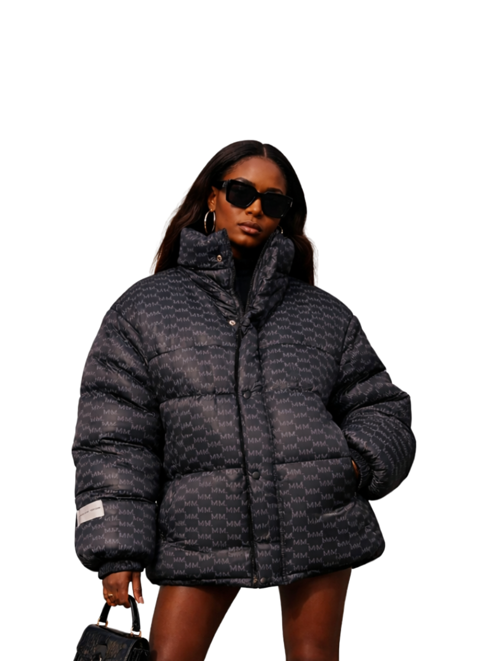 Micael Matthews Black Puffer Jacket