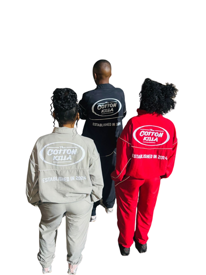 Cotton Killa Primary Red 2 Piece Tracksuit