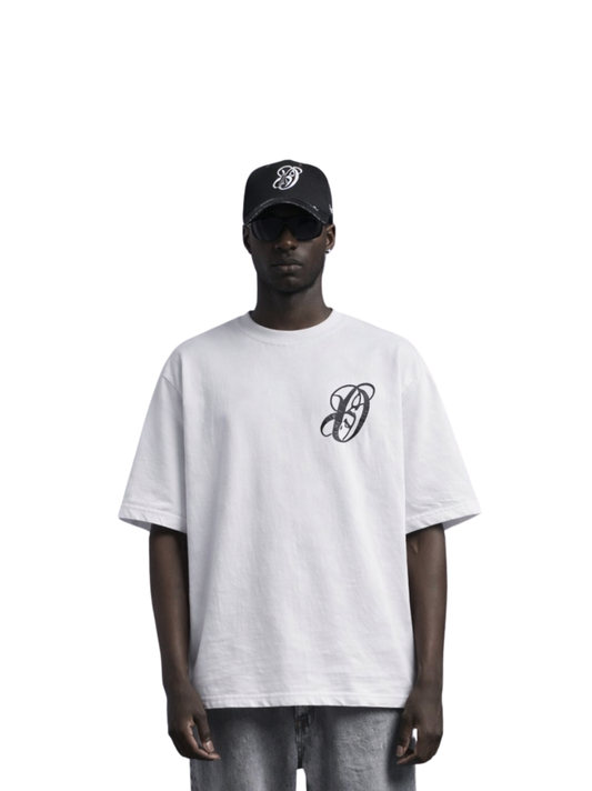 Ostentious Logo White T-Shirt