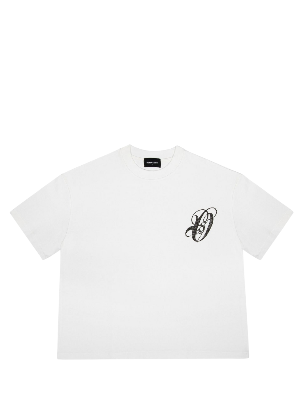 Ostentious Logo White T-Shirt