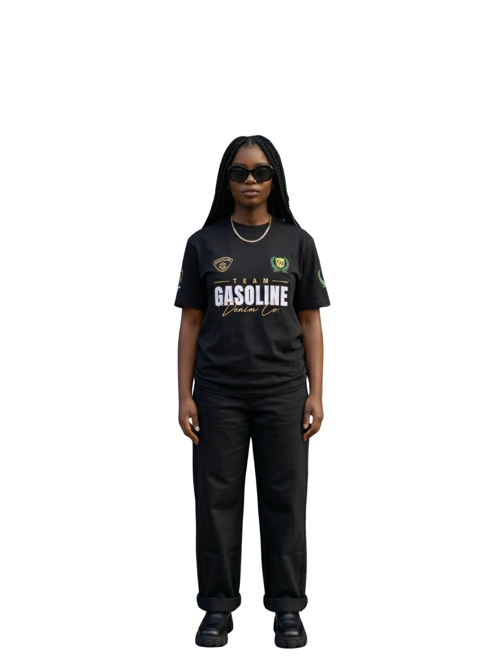 Gasoline Stockton Black T-Shirt