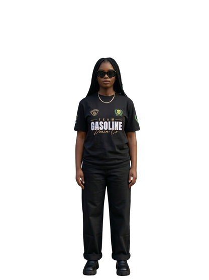 Gasoline Stockton Black T-Shirt