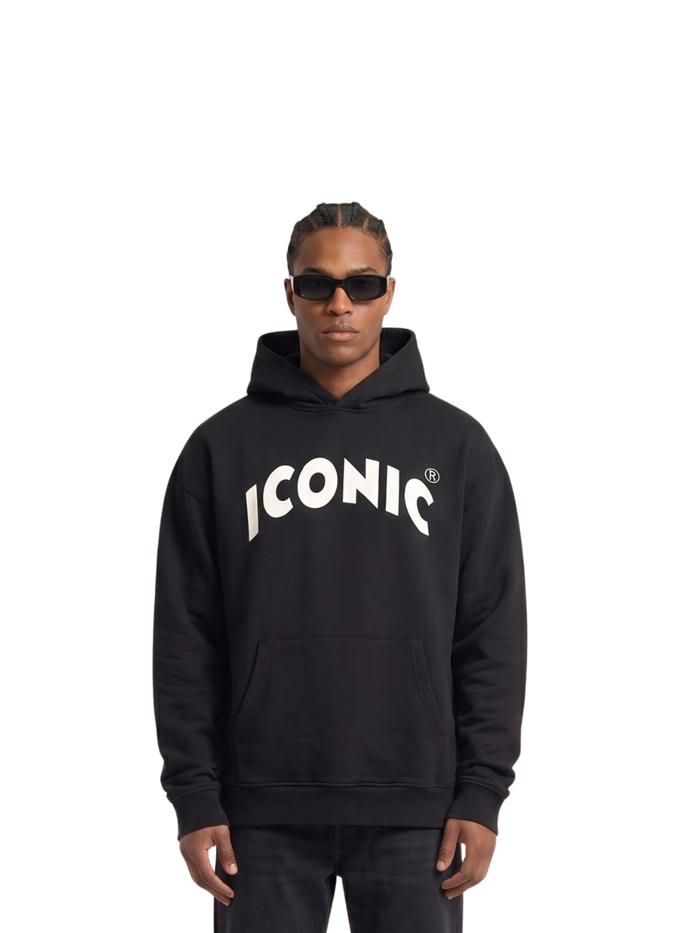 Iconic Classic Black Hoodie