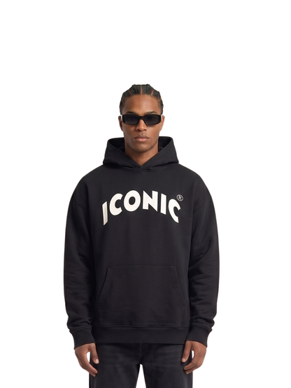 Iconic Classic Black Hoodie