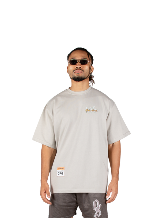 Ostentious Fire Grey T-Shirt