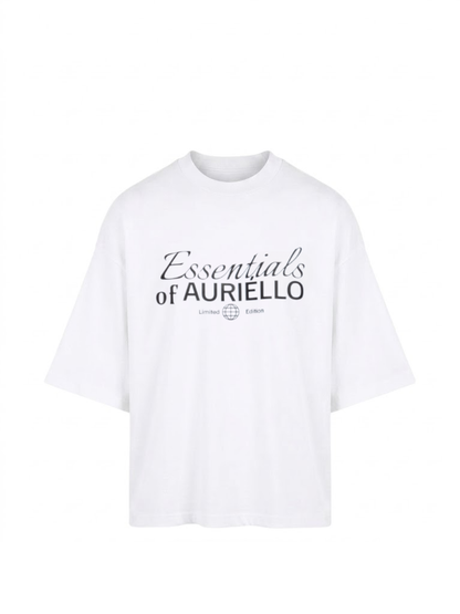 Auriello Essential White T-Shirt