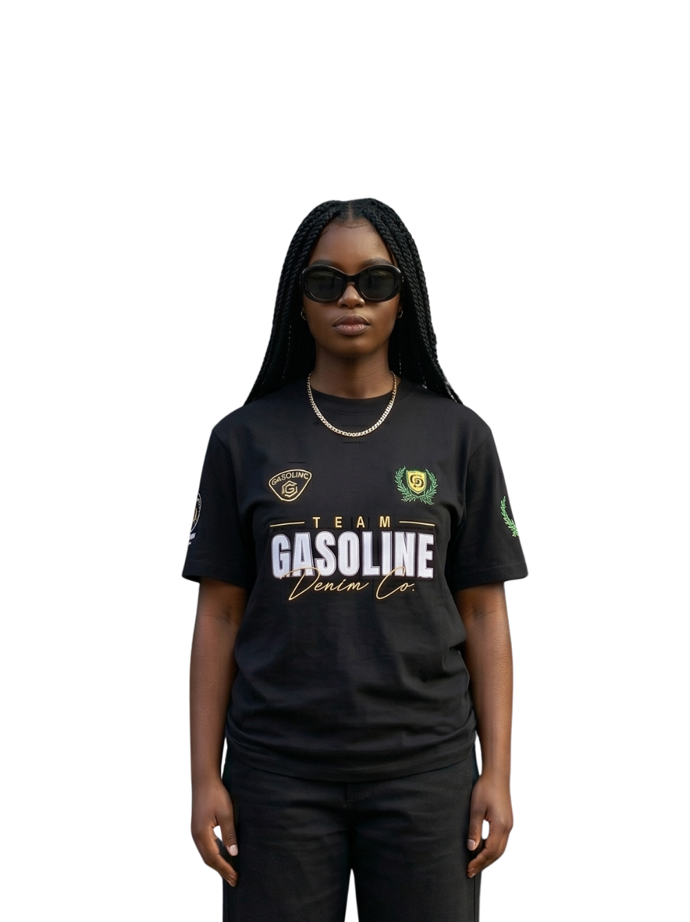 Gasoline Stockton Black T-Shirt