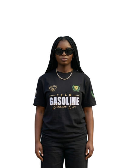 Gasoline Stockton Black T-Shirt