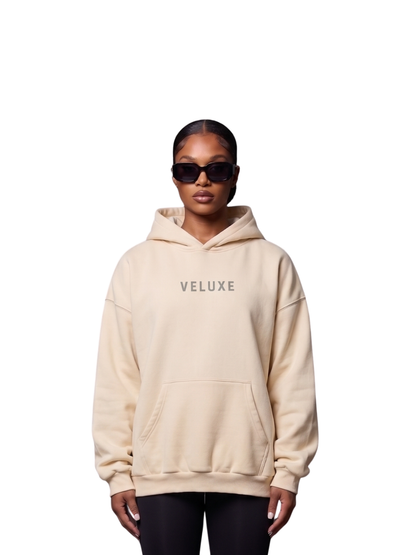 Veluxe Beige Hoodie