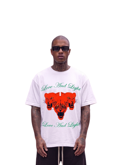 Godspeed Tiger White T-Shirt