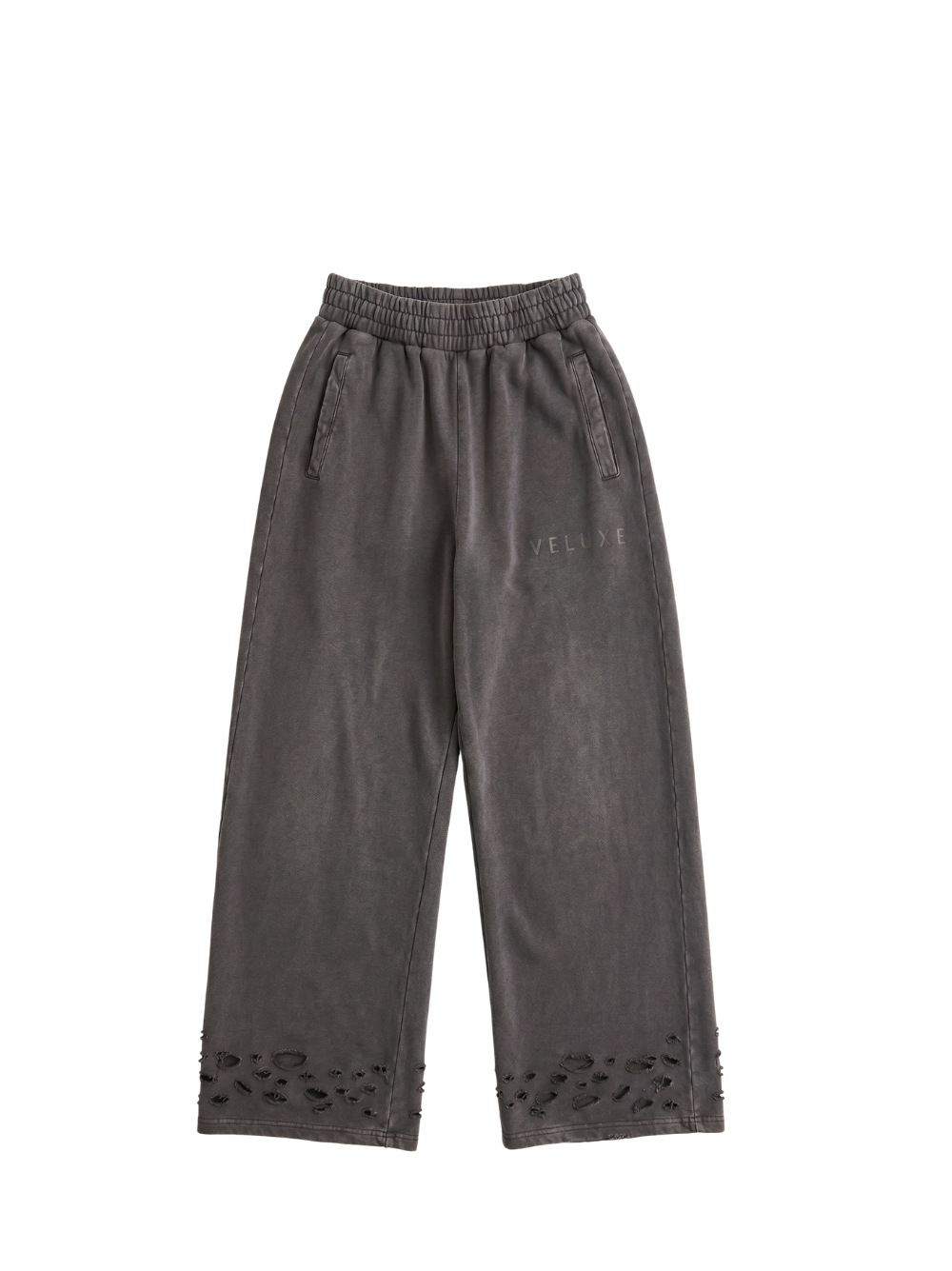 Veluxe Washed Grey Sweatpants