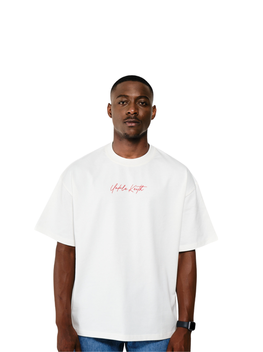 Unkle Keith Signiture White T-Shirt