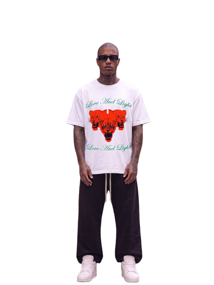 Godspeed Tiger White T-Shirt