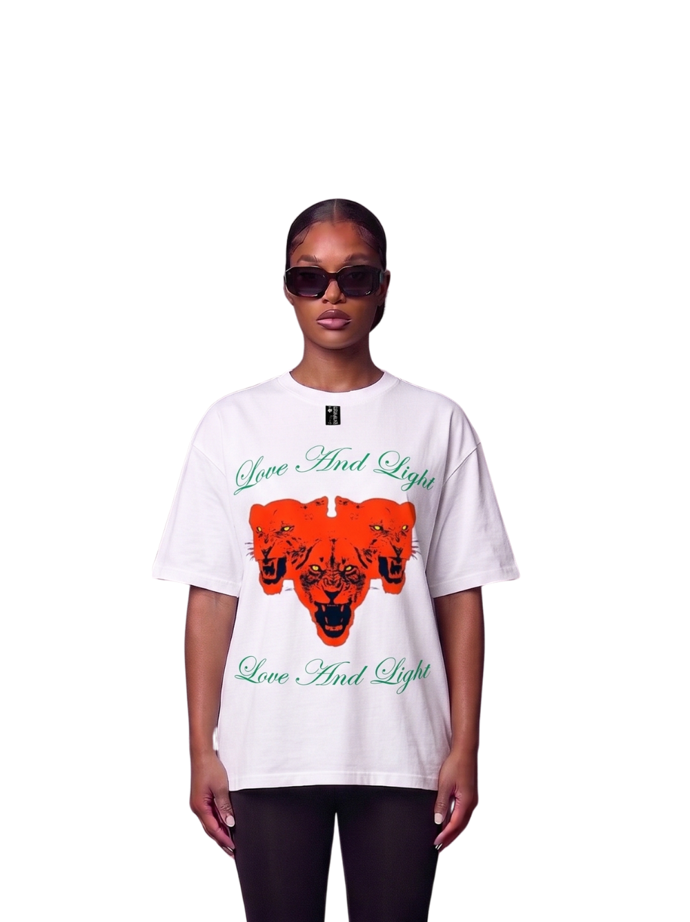 Godspeed Tiger White T-Shirt