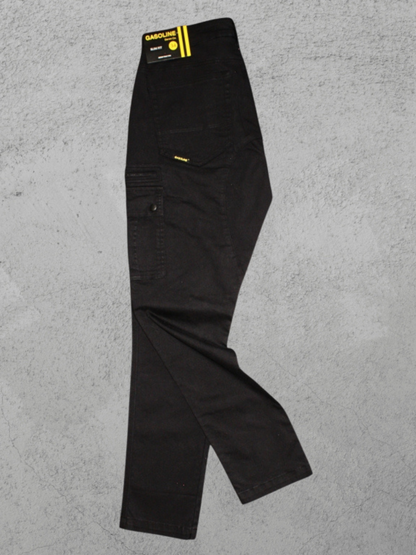 Gasoline 8044 Cargo Pants Black