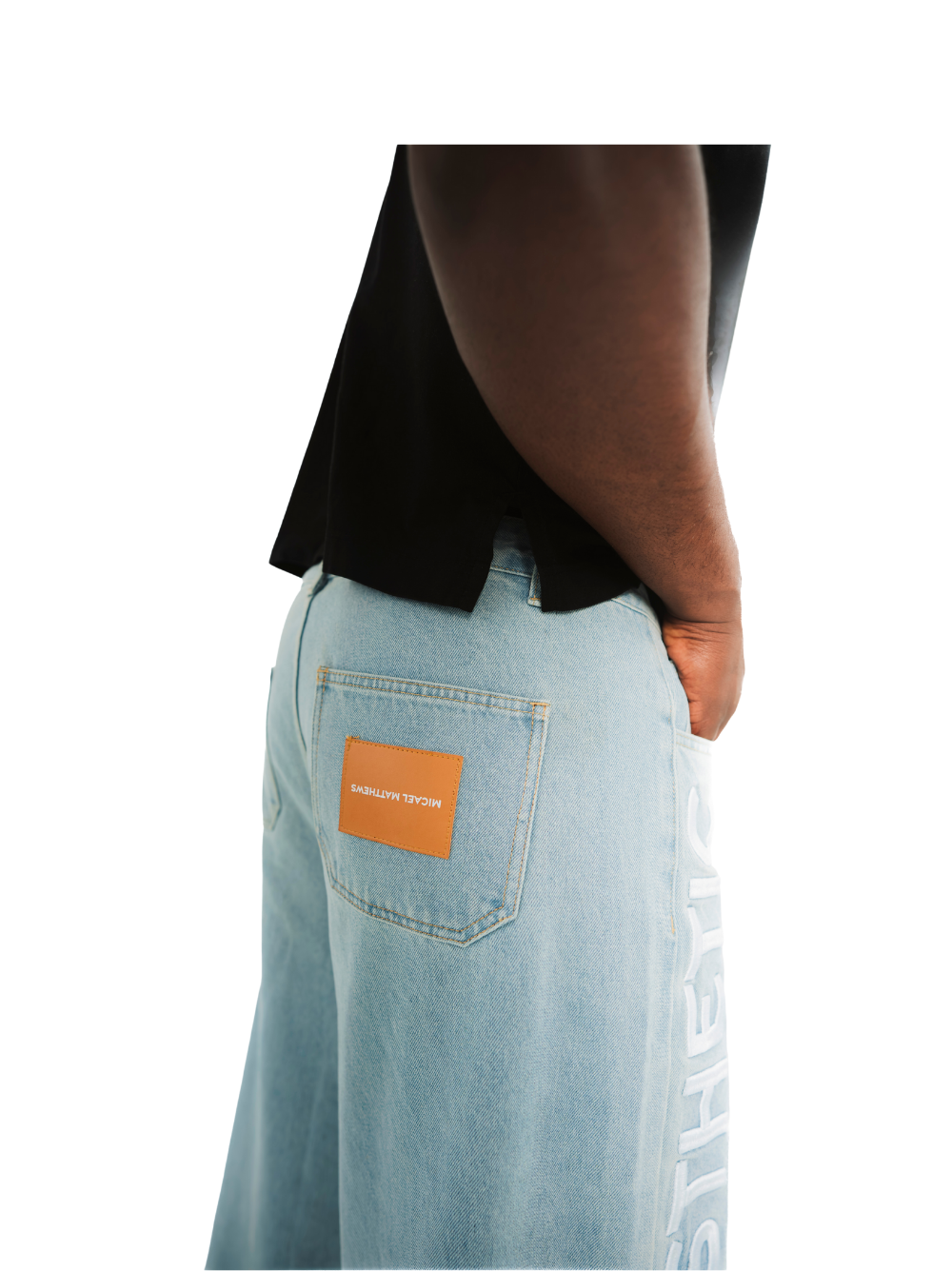 Micael Matthews Timeless Braille Blue Denim