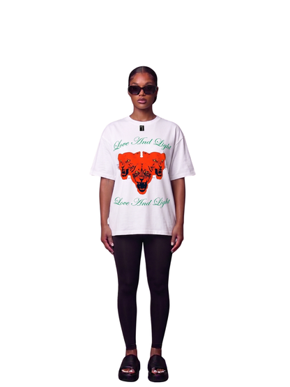 Godspeed Tiger White T-Shirt