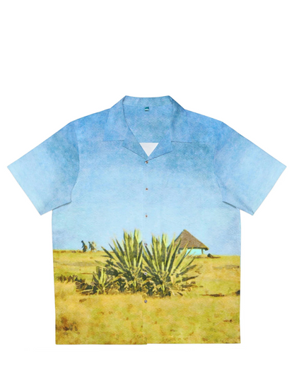 Kwantu Africa Blue Shirt