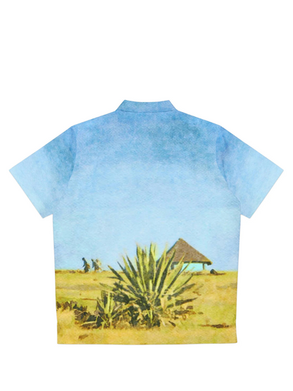 Kwantu Africa Blue Shirt