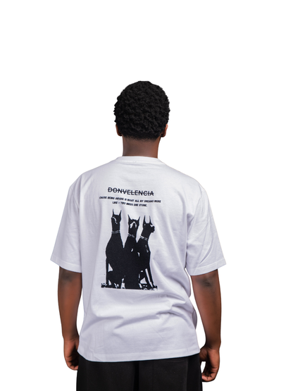 Don Valencia Hound White T-Shirt