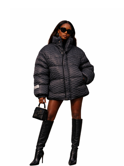 Micael Matthews Black Puffer Jacket