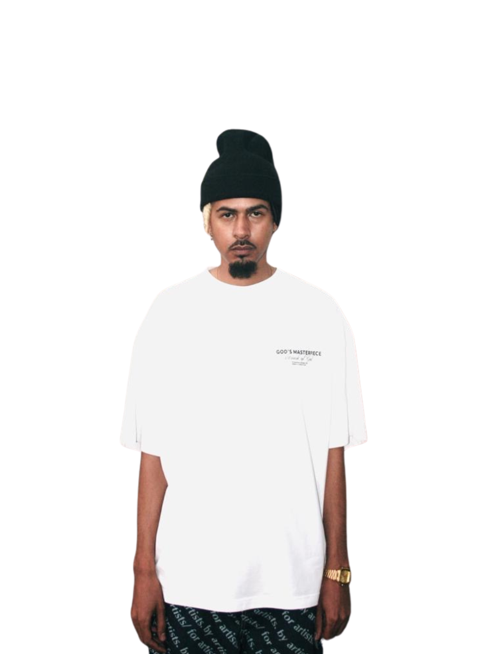 God's Masterpiece Script White T-Shirt