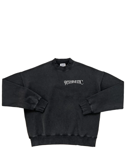 Pessimistic Grey Heavyweight Sweater
