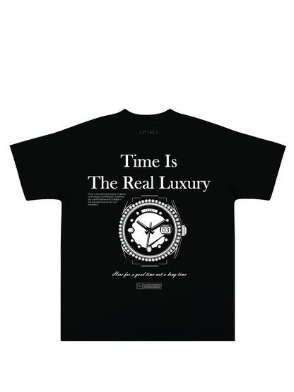 Aparo Time Piece Black T-Shirt