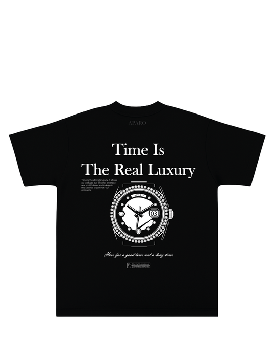 Aparo Time Piece Black T-Shirt