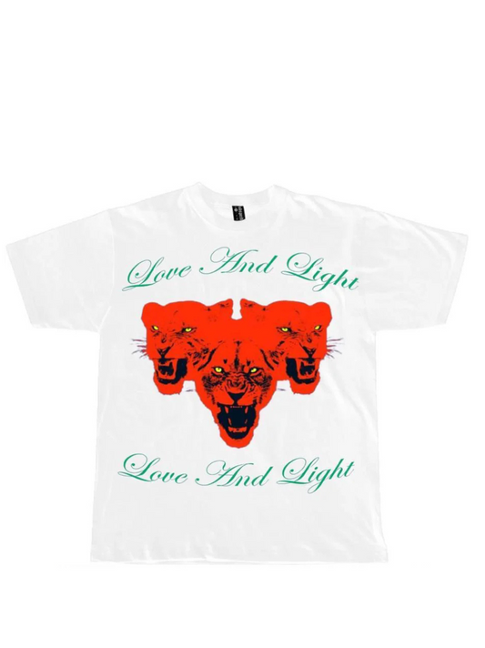 Godspeed Tiger White T-Shirt