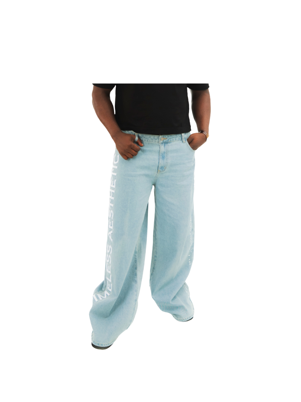 Micael Matthews Timeless Braille Blue Denims