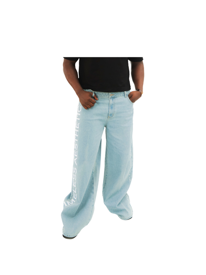 Micael Matthews Timeless Braille Blue Denims