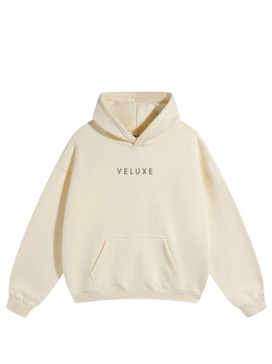 Veluxe Beige Hoodie