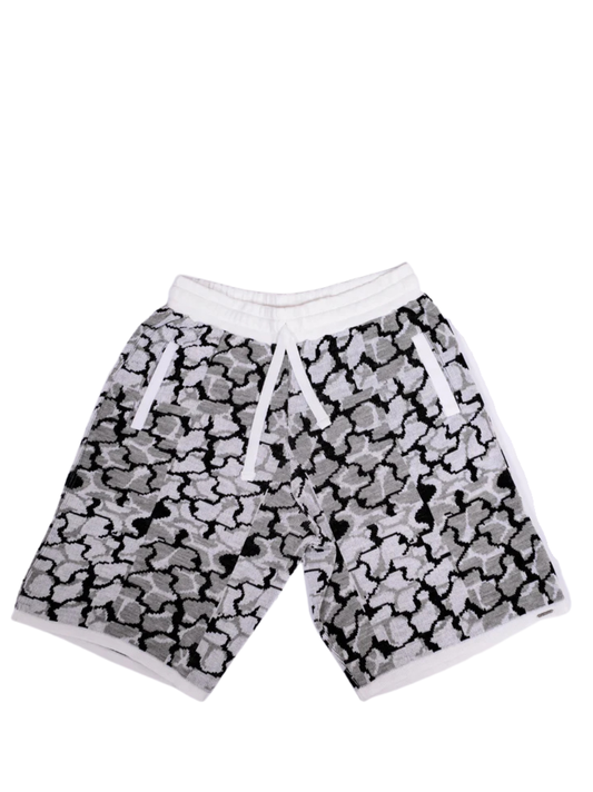 Idayimani Black Golfer Shorts