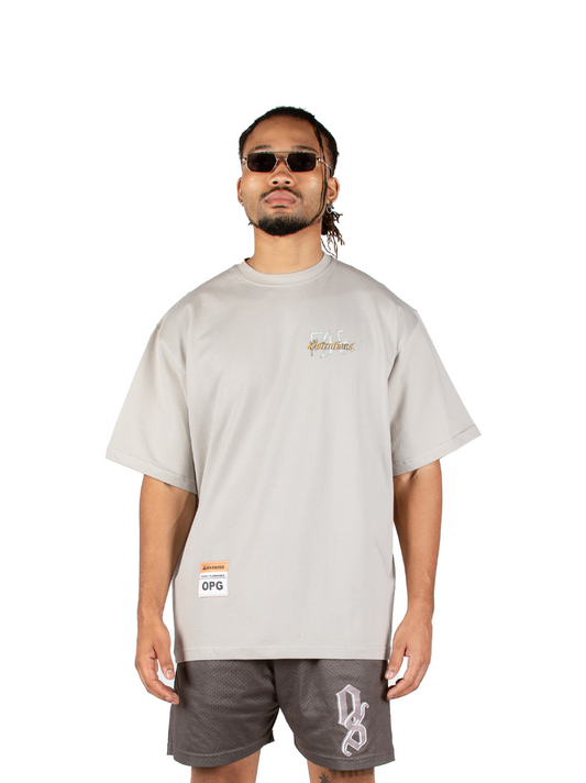 Ostentious Fire Grey T-Shirt