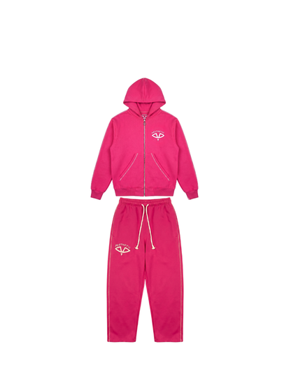 Aesthetic Visionary Pink Tracksuit