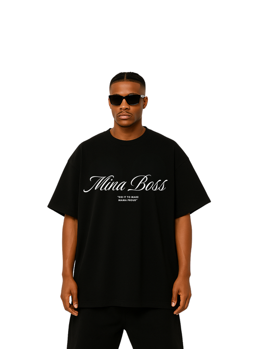 Mina Boss Essential Black T-Shirt