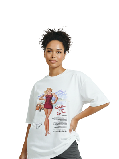 Arte Pretty Women White T-Shirt