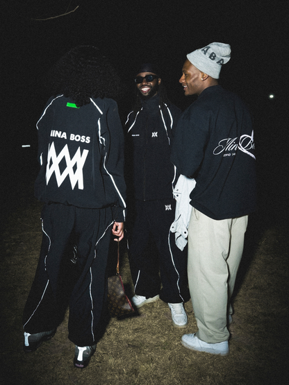 Mina Boss CEO Black Tracksuit