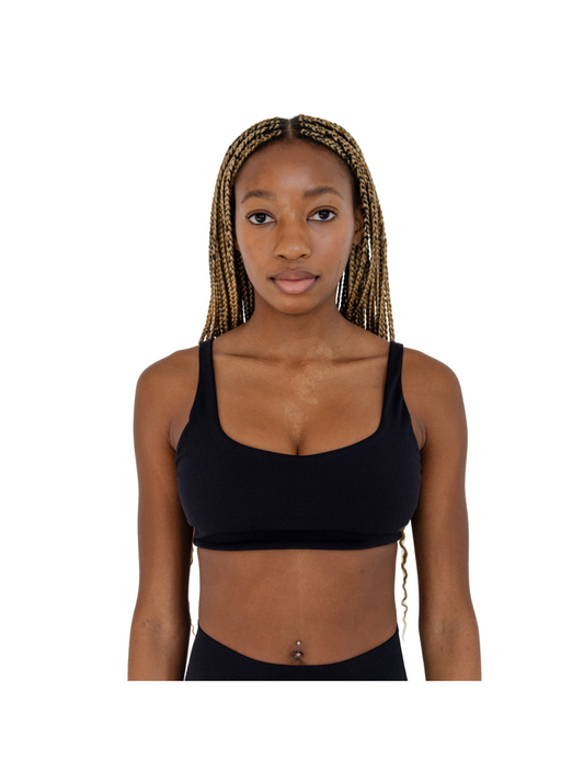 TCC Black Short Crop Shirt