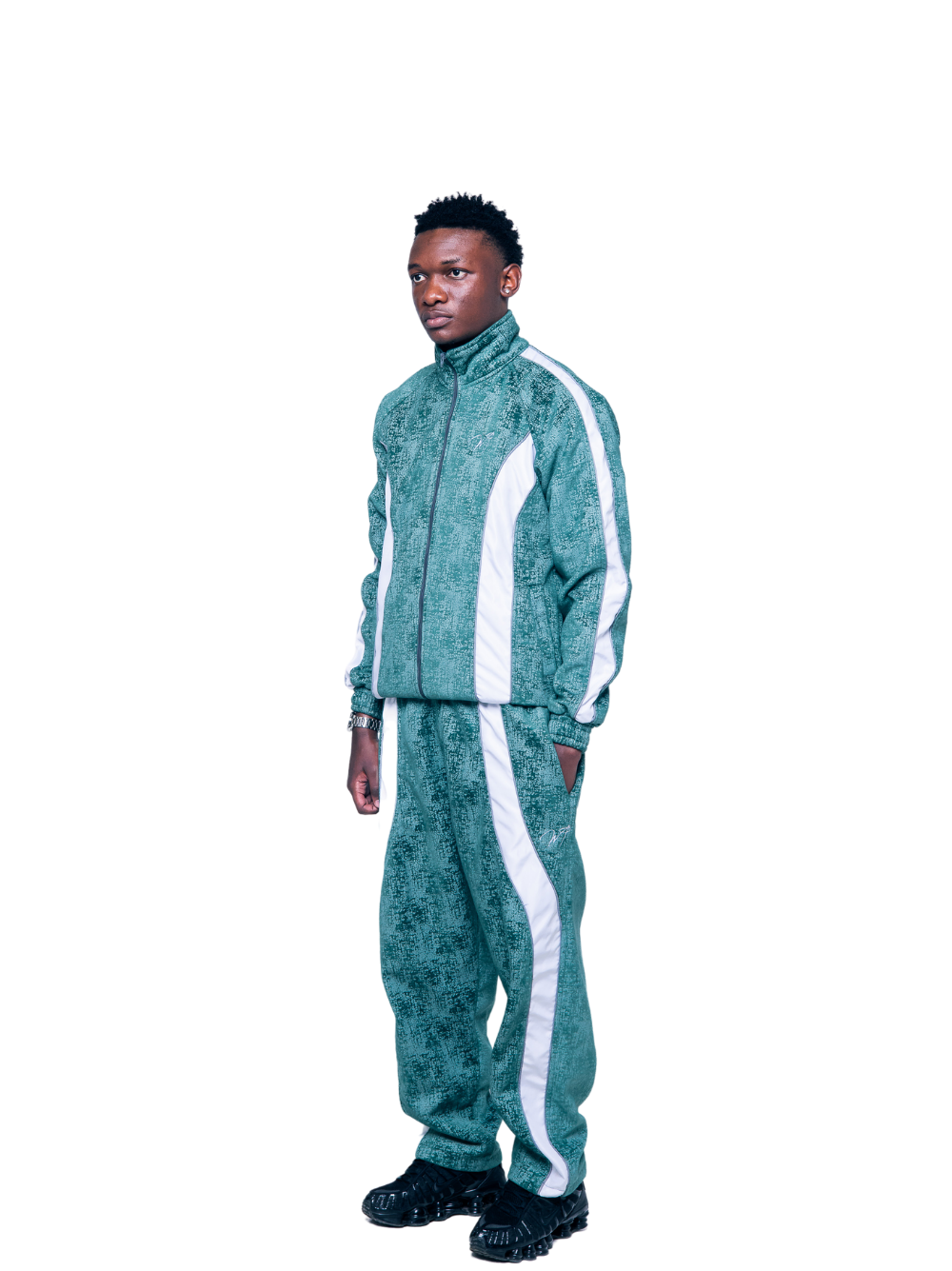 Messa Runman Green Long Two Piece Set