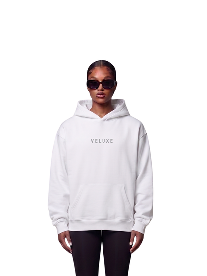 Veluxe White Hoodie