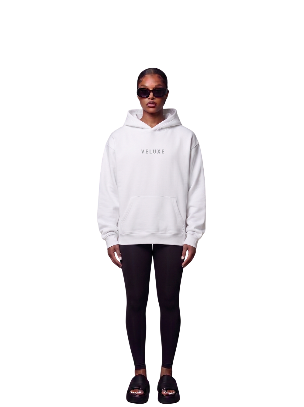 Veluxe White Hoodie