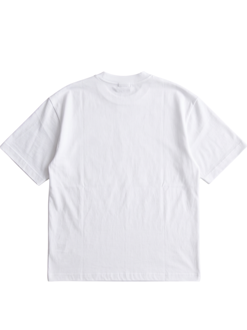 Iconic Clothing White Neck Print T-Shirt