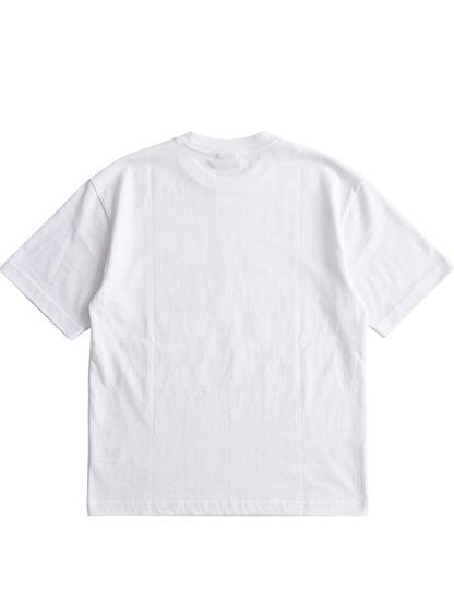 Iconic Clothing White Neck Print T-Shirt
