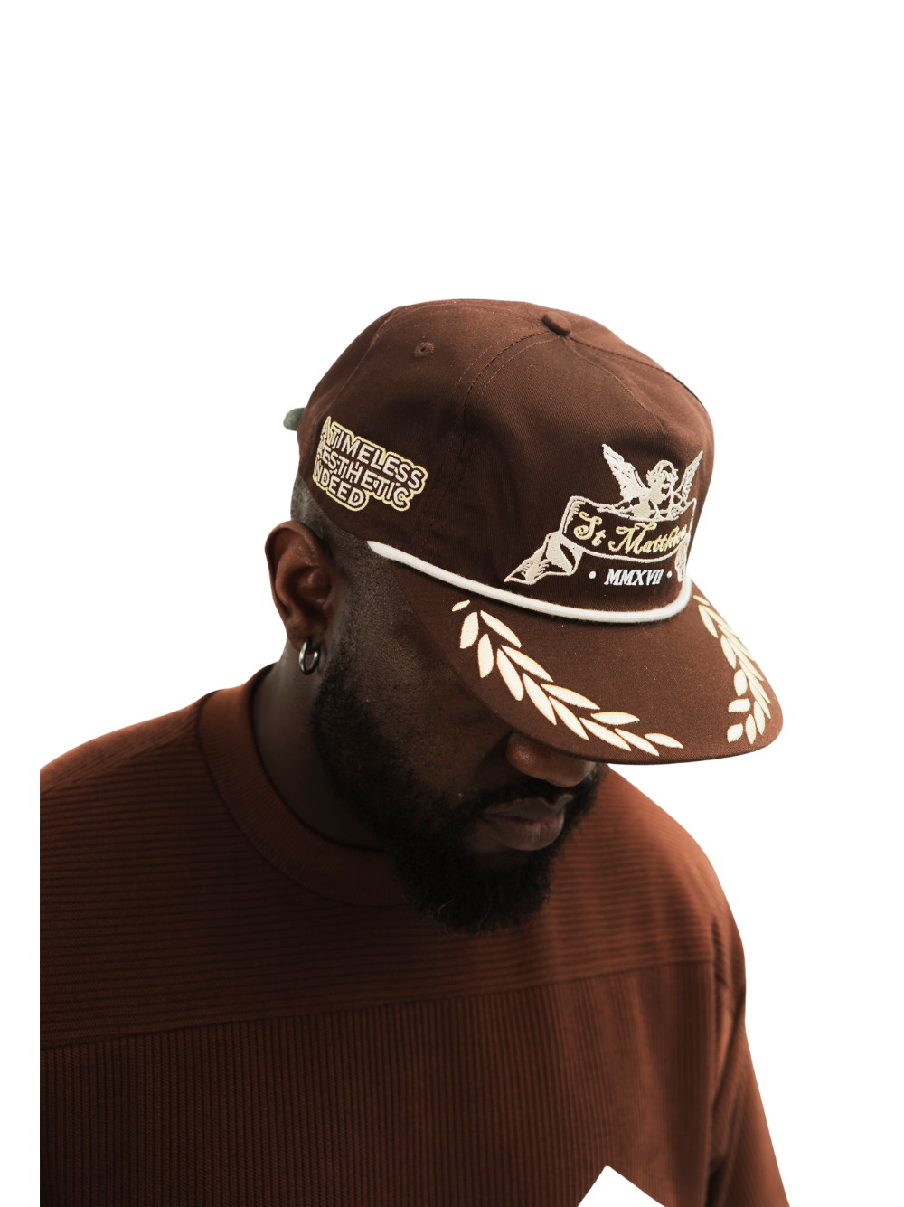 Micael Matthews St Matthieu Brown Cap