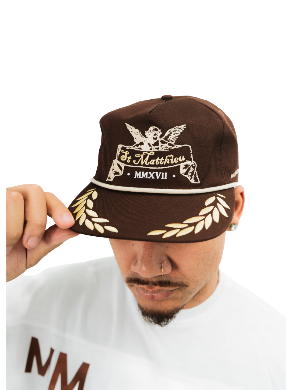 Micael Matthews St Matthieu Brown Cap