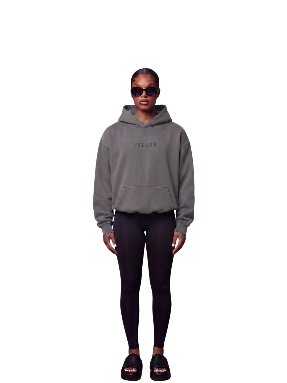Veluxe Grey Hoodie